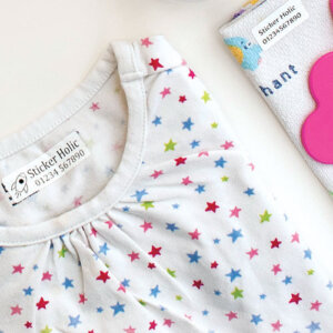 sticker holic iron on name labels for clothing