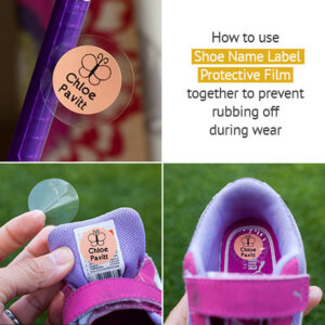 sticker holic shoe name label