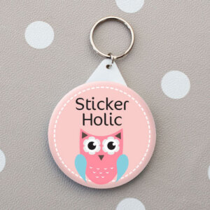 sticker holic personalised bag tag