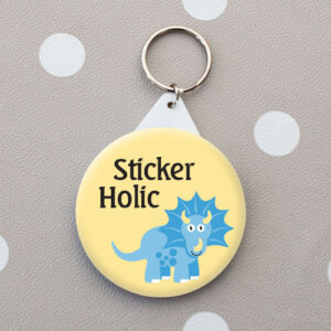 sticker holic personalised bag tag