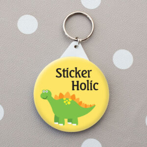 sticker holic personalised bag tag