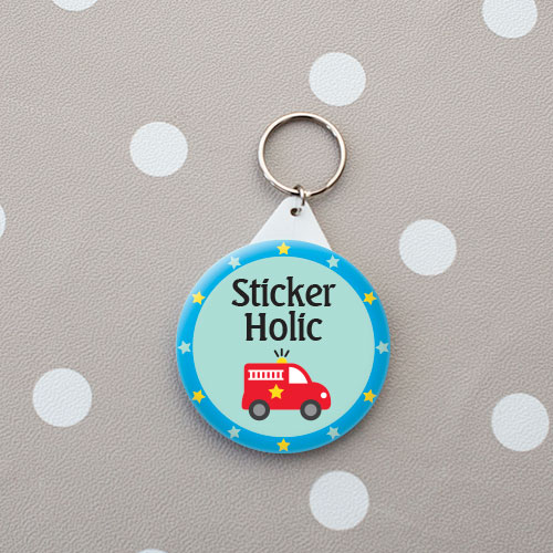 sticker holic personalised bag tag