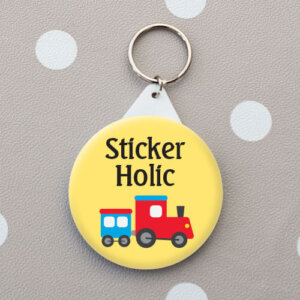 sticker holic personalised bag tag