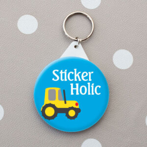 sticker holic personalised bag tag