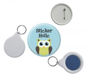 sticker holic personalised bag tag