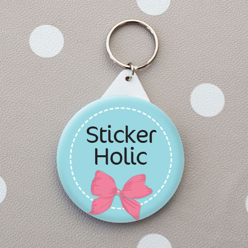 sticker holic personalised bag tag