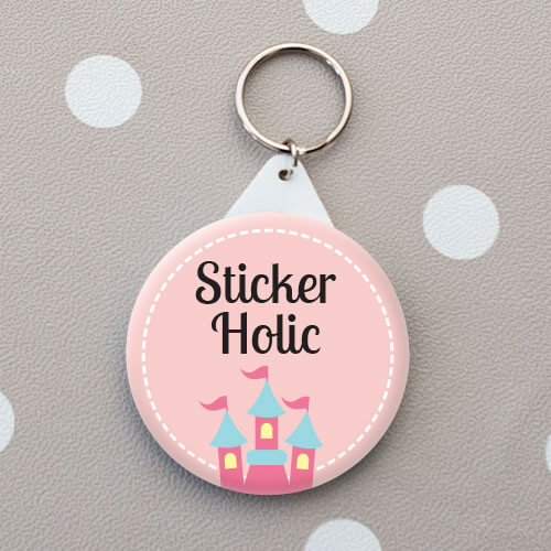 sticker holic personalised bag tag