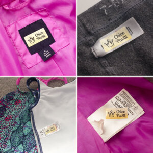 stick on clothing name labels