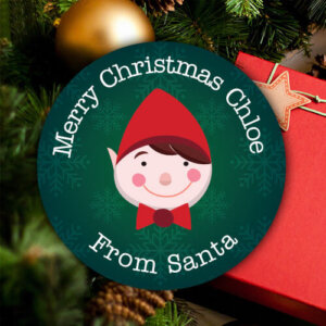 PERSONALISED CHRISTMAS STICKERS