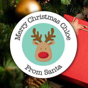 PERSONALISED CHRISTMAS STICKERS