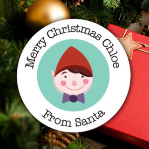 PERSONALISED CHRISTMAS STICKERS