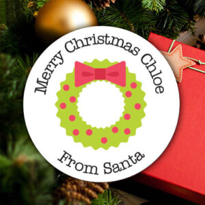 PERSONALISED CHRISTMAS STICKERS