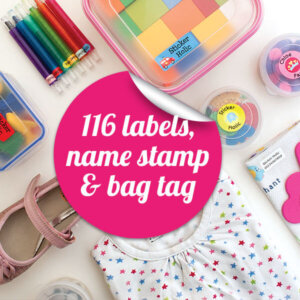 Kids Name Stickers, Waterproof Daycare Labels, School Supply Labels, Name  Labels