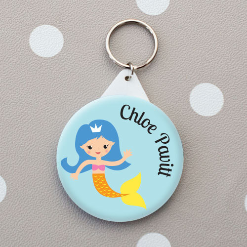 mermaid name tag
