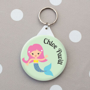 mermaid name tag