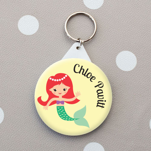 mermaid name tag