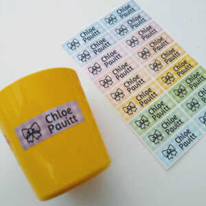 sticky name labels school labels object name labels sticker holic